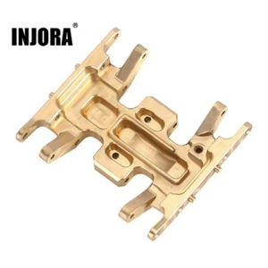 INJORA Brass Skid Plate Gearbox Transmission Mount for Axial SCX24 - Picture 1 of 5