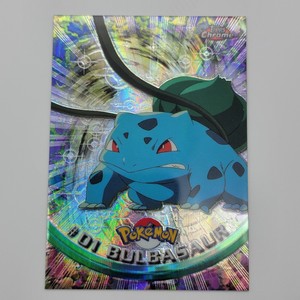 2000 Pokemon Topps Chrome Bulbasaur Spectra #1