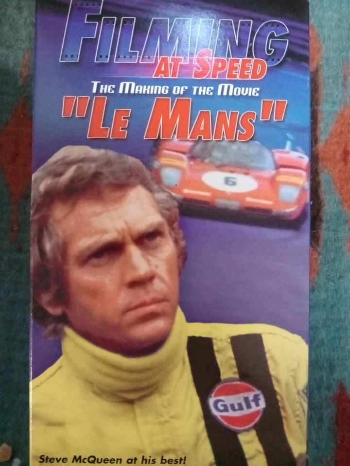 Filming at Speed: Making of "Le Mans" (VHS, 2002) Rare Hard To Find  - Image 1 of 3