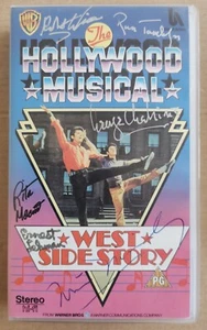 Tamblyn, Moreno, Chakiris, Wise, Lehman, Mirisch SIGNED x 6 West Side Story VHS - Picture 1 of 7