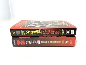 Vtg Fantasy Books MCU Spider-Man Sinister Six Novels Gathering Revenge Marvel - Picture 1 of 8