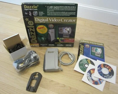 Dazzle Digital Video Creator Movie Star, Webcast, Windows Media USB NEW - Image 1 of 4