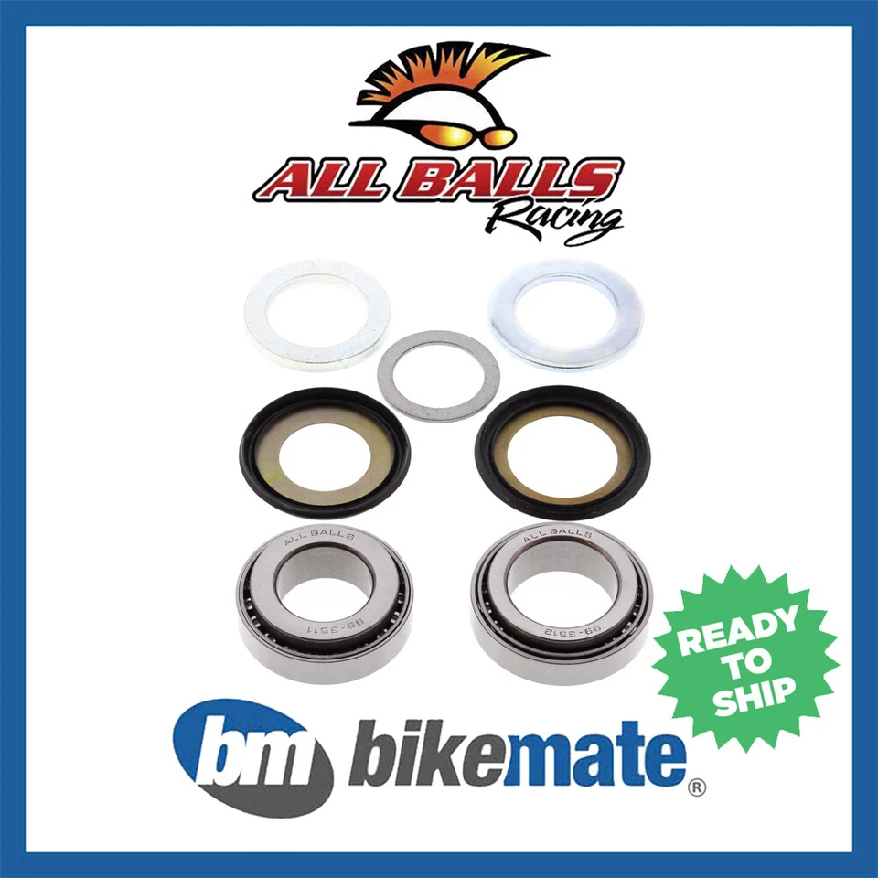 Kit de sellos de cojinetes de dirección para HONDA CB 500 K Four 1971 1972 1973 1974 1975 Foto 1 de 1