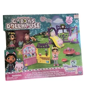 Gabby's Dollhouse Kitty Fairy Garden Party18-Piece Playset with 3 Toy Figures - Picture 1 of 2