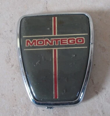 AUSTIN ROVER MONTEGO monogram emblem badge sign car old automobile vtg UK 80s #2 - image 1 of 2