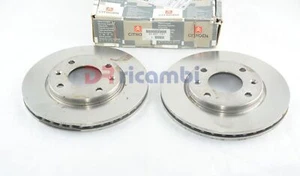 COPPIA DISCHI FRENO ANTERIORI CITROEN AX SAXO XSARA ZX PEUGEOT 106 205- 95661747 - Imagen 1 de 5