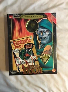 VTG 1998 Marvel Comics Famous Cover Series DOCTOR DOOM 8" Poseable Figure (NIB) - Picture 1 of 3
