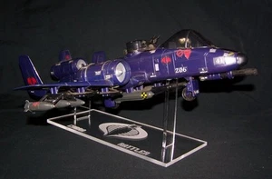 Soporte de exhibición de acrílico para modo de aterrizaje Cobra Rattler con opciones GI Joe TF - Imagen 1 de 9