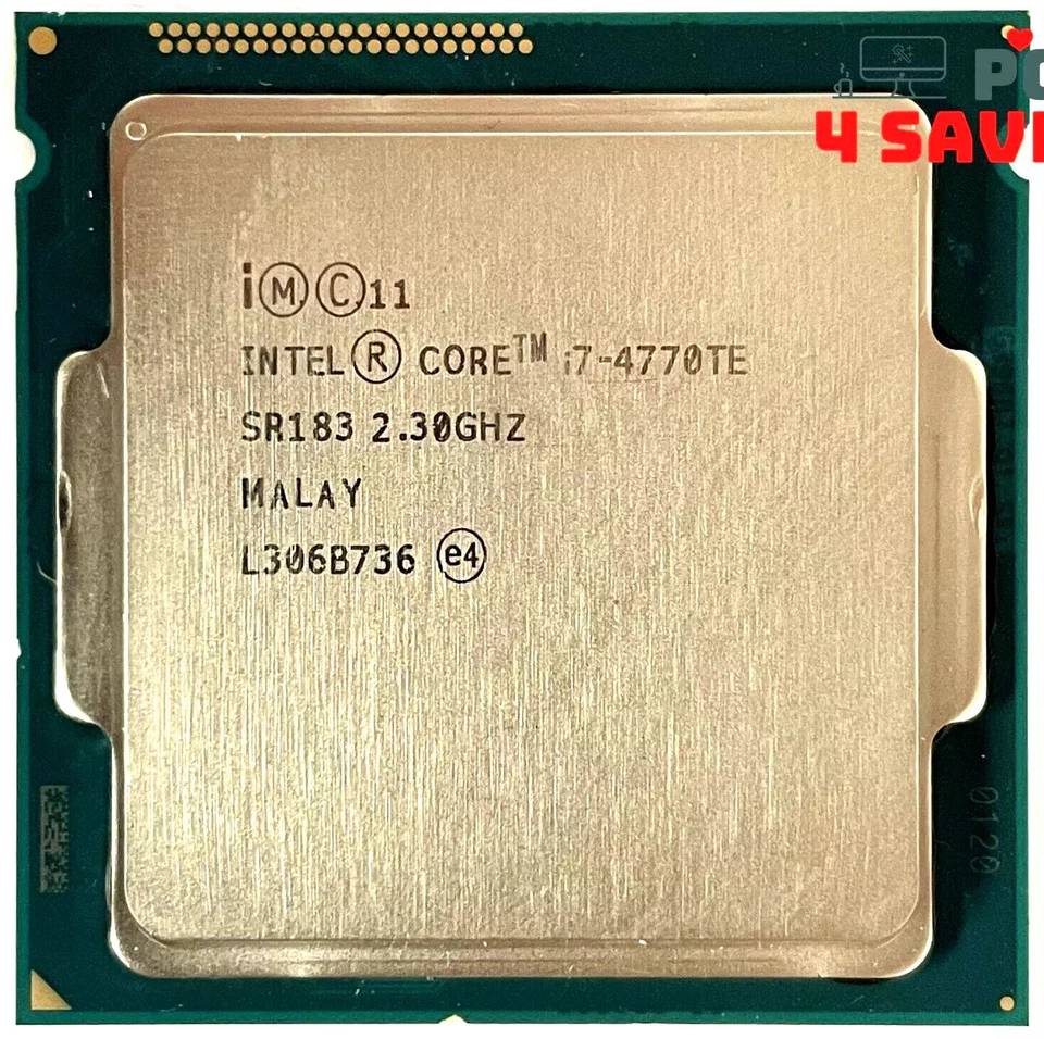 Intel Core i7-4770TE 2.30GHz Quad-Core CPU Processor | LGA1150 | SR183 | Haswell - Image 1 of 1
