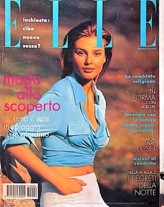 ELLE Magazine Italia June 1996 BRIDGET HALL Vanessa Lorenzo STEPHANIE SEYMOUR - Picture 1 of 7