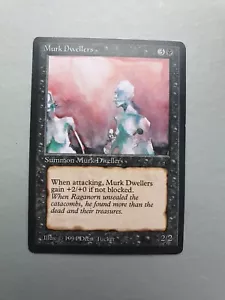 Murk Dwellers , MTG The Dark (1994) Common Black Creature NM - Picture 1 of 2