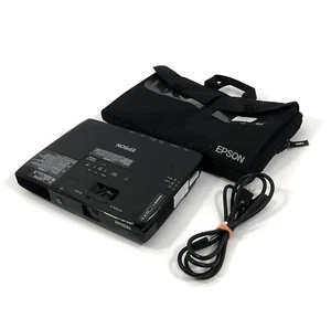 Projecteur Epson Powerlite 1761W 1080i 2600 Lumens 1-500 Heures de Lampe avec étui - Photo 1/9