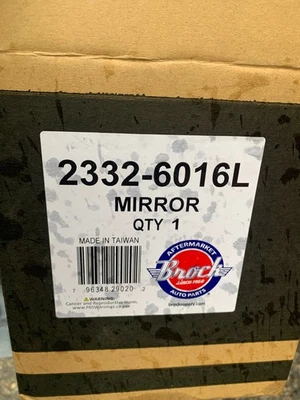 Espejo retrovisor lado conductor Brock Supply para Dodge Charger 2332-6016l 2006-2010 Foto 1 de 3