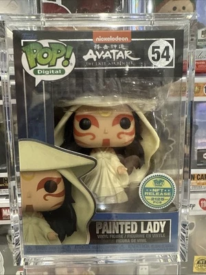 Funko Pop! Avatar Painted Lady #54 Funko Droppp! Legendary LE 2125 Insert Crack - Image 1 of 4