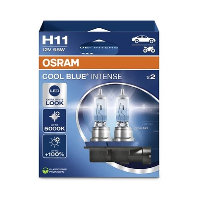 Osram Automotive 4062172387651 Halogen Leuchtmittel COOL BLUE® INTENSE H11 55... - Bild 1 von 4