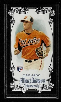 2013 Topps Allen & Ginter X MINI Manny Machado Rookie Baltimore Orioles #120 - Image 1 of 2