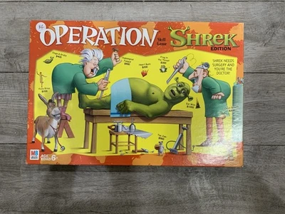 Juegos de mesa vintage Operation Shrek Milton Bradley  Foto 1 de 4