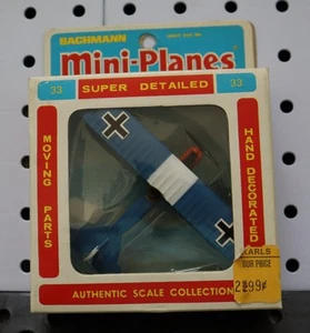 New in Box Vintage Bachmann Mini-Planes - 33 - Fokker D-VII Item #8333 older ver - Picture 1 of 2