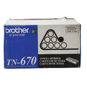 Brother TN-670 schwarze Laser-Tonerkassette HL-6050D/DN VERSIEGELTE TASCHE SOFORTVERSAND - Bild 1 von 3