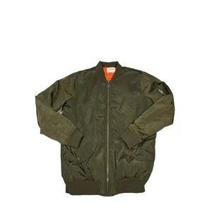 Ashley by 26 International Outerwear Jacket Women’s Size Small Satin Bomber - Picture 1 of 4