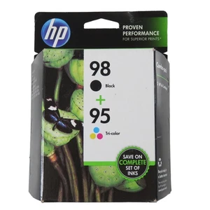 Oryginalne wkłady atramentowe HP 95 HP 98 nowe zapieczętowane exp. maj 2015 - Zdjęcie 1 z 14
