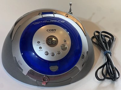 Coby CX-CD239 Boombox CD/AM/FM Radio - reminds me of R2-D2 from Star Wars! - Image 1 of 4