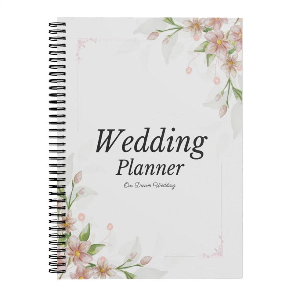 Wedding Planner Engagement Bridal Wedding Planner Notebook Gift - image 1 of 4