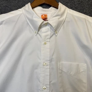 Camisa de Vestir Brooks Brothers Blanca 20/36 Ajuste Tradicional Cuello Abotonado EE. UU. - Imagen 1 de 11