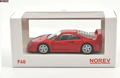 FERRARI F40 Jet Car Norev 730001 Die Cast 1:43 New - Immagine 1 di 3