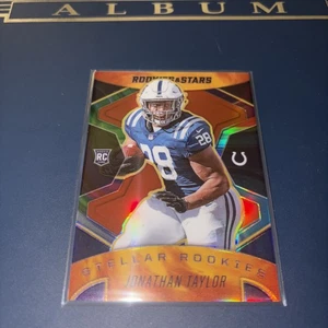 Jonathan Taylor 2020 Panini Rookies & Stars Stellar Rookies #9 Orange Prizm /75 - Bild 1 von 2