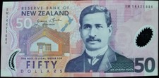 NEW ZEALAND 50 DOLLARS BANKNOTES 50 NZD RESERVE BANK OF NEW ZEALAND (P-188c)