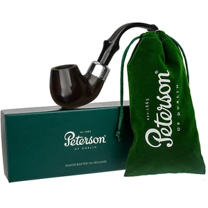 Peterson System Standard Heritage 317, P-Lip, 3 mm, pipa tabacco da biliardo piegata - Foto 1 di 9