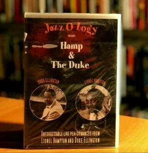 Jazz-o-logy Hamp and the Duke DVD NUOVO Lionel Hampton and Duke Hellington Live - Foto 1 di 2