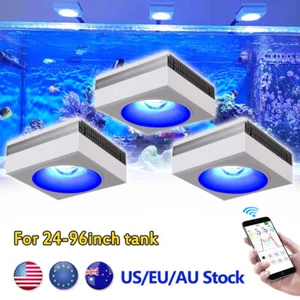 PopBloom RL90 WiFi Marine LED Aquarium Light for 24 36 48 72 96" Saltwater Coral - Picture 1 of 17