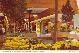 1974 ODER Beaverton Washington Square Mall Innenraum Tom McCann Postkarte 4x6 C34 - Bild 1 von 2