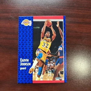 1991 Fleer LA Lakers Earvin Magic Johnson #100 - Bild 1 von 2