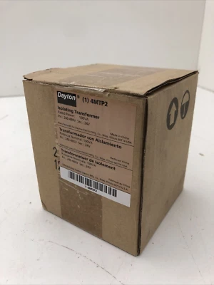 Transformador aislante Dayton 4MTP2  Foto 1 de 4