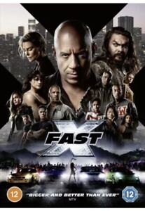 Fast X (DVD) Tyrese Gibson Jason Momoa Brie Larson Nathalie Emmanuel Vin Diesel