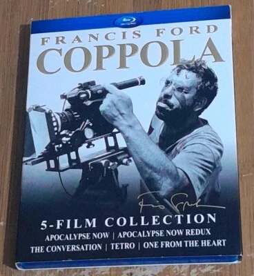 FRANCIS FORD COPPOLA 5 Film Collection (Blu-ray, 2012) - 5 Films on 4 Discs! - Image 1 of 4