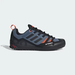 adidas Terrex Swift Solo 2.0 Hiking Shoes in Blue and Black All Sizes - Picture 1 of 7