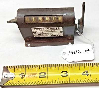 Productimeter, Durant Mfg. Co. модель 6-D-1 винтажный продуктиметр, соотношение 1:1, США - Изображение 1 из 3