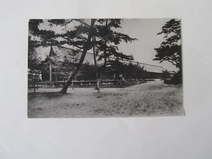 Japan real photo, scenery in black & white, unposted, small smudge on reverse - Picture 1 of 2