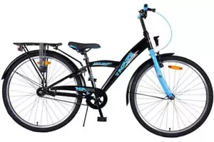 26 Zoll Thombike Blau Schwarz 9-12Jahre Fahrrad Hand/Rücktrittbremse Beleuchtung - Bild 1 von 24