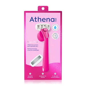 5-Blade Women's Razor Kit - 1 Handle, 2 Blade Refills, Magnetic Hook - Super - Picture 1 of 6