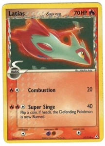 Latias 21/110 Pokemon Karte EX Holon Phantoms Rare 70 HP Lightly Played - Bild 1 von 2