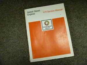 1975-1977 Detroit Diesel 6V-71 8V-71 12V-71 16V-71 Engine Service Manual 1976 - Picture 1 of 1