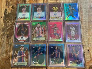 2024-25 Topps Chrome UEFA - Lotto di 20 carte auto e #'d parallele (5 auto, 15 #'d) - Foto 1 di 6