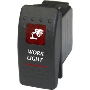 WORK LIGHT 513R Rocker Switch 12V for POLARIS RZR XP900 CREW XP1000 RANGER SI... - Imagen 1 de 1