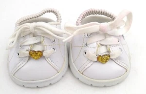 Build A Bear (BaB) Shoes - White Sketchers Sneakers / Tennis Shoes - Picture 1 of 9