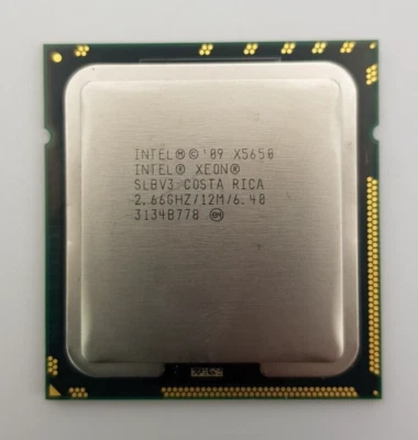 LOT OF 7 Intel Xeon 09 X5650 CPU 6 Core 2.66GHz LGA1366 SLBV3 (OFFERS WELCOME) - Image 1 of 2